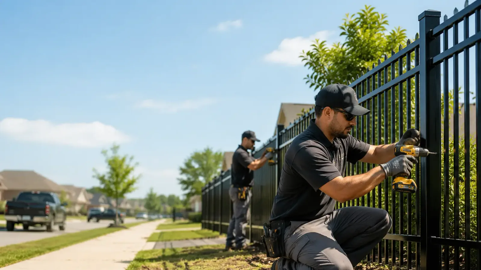 Metal Fence Installation in Greenwood, LA